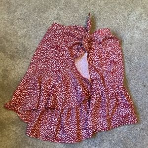 SHEIN wrap skirt